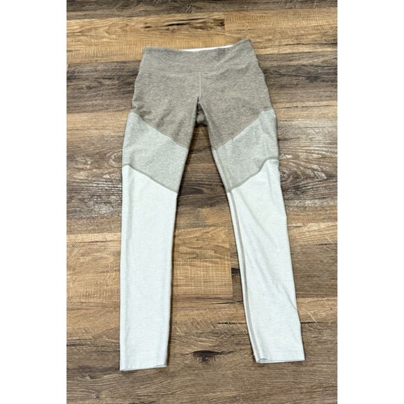 Outdoor Voices Leggings Womens Small Pull On Full Length Skinny Beige Ivory gray - Picture 1 of 3
